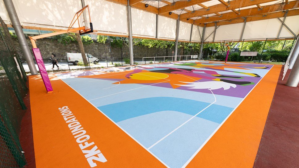 Meilleur terrain de basketball à Paris Couvert Chaumont